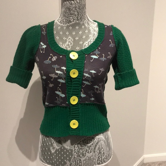 Whimsical Reversible Sweater - Anthro - Picture 3 of 4